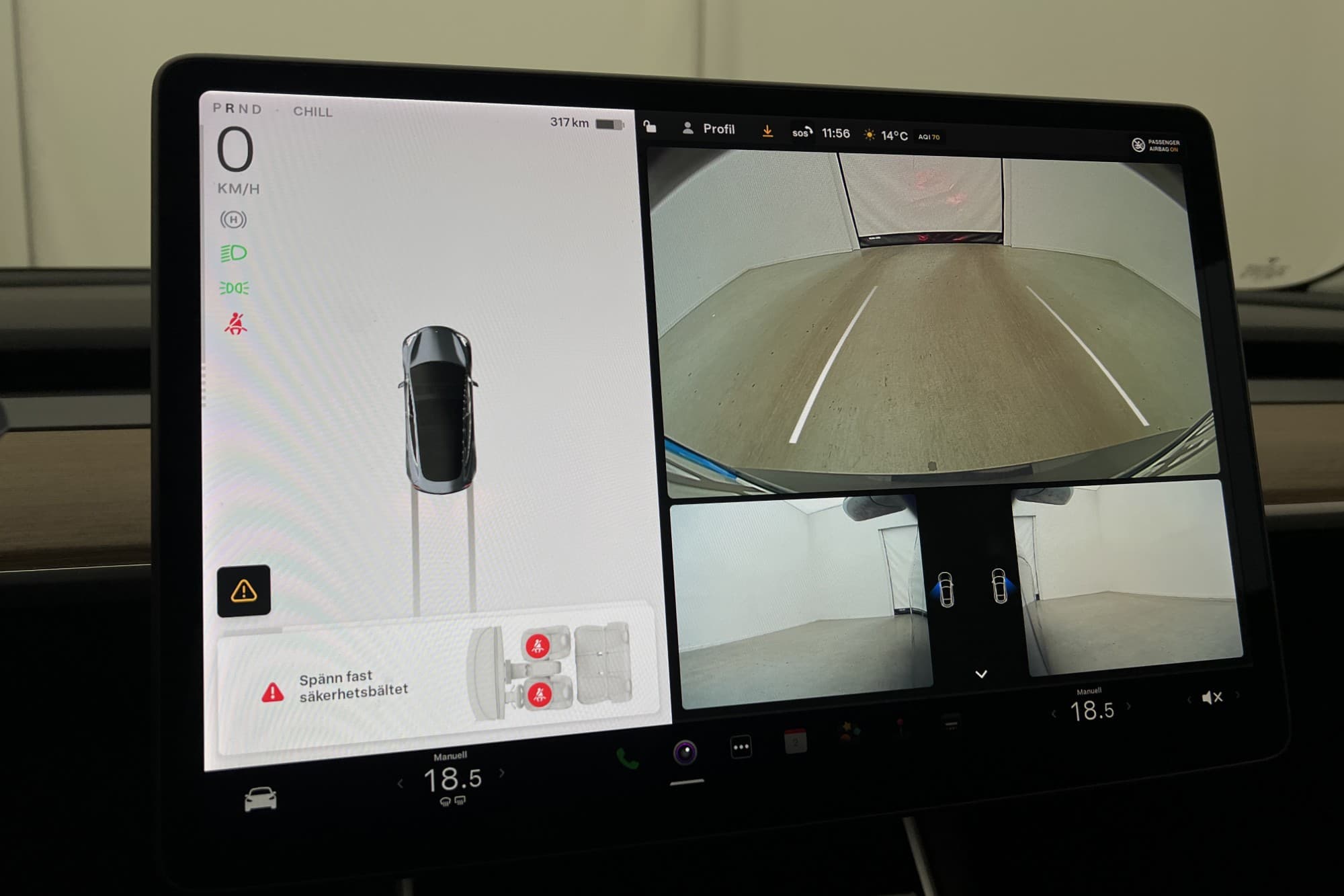 Tesla Model 3 Long Range AWD Uppgraderad AP Svensksåld 