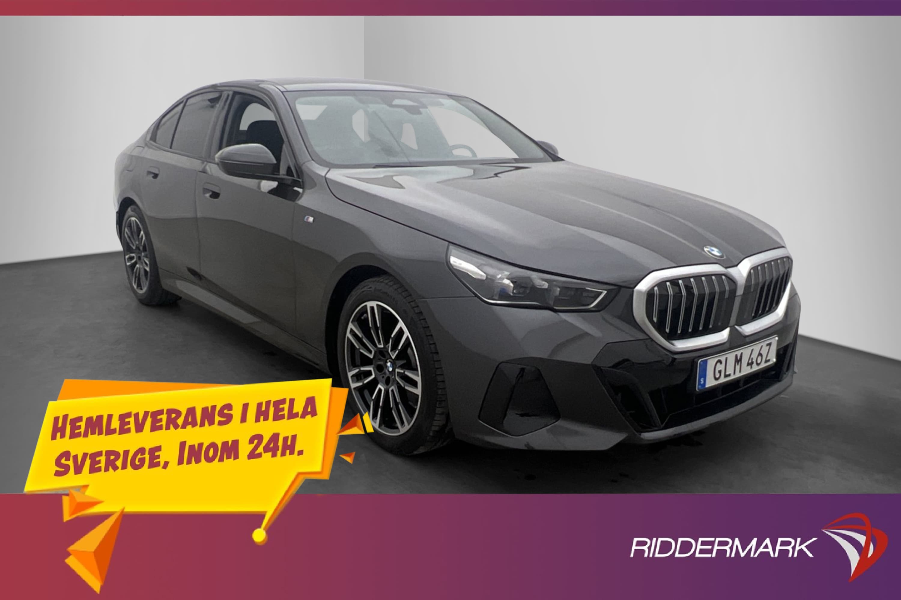 BMW 520 d xDrive M Sport Launch Edition Kamera Drag Skinn