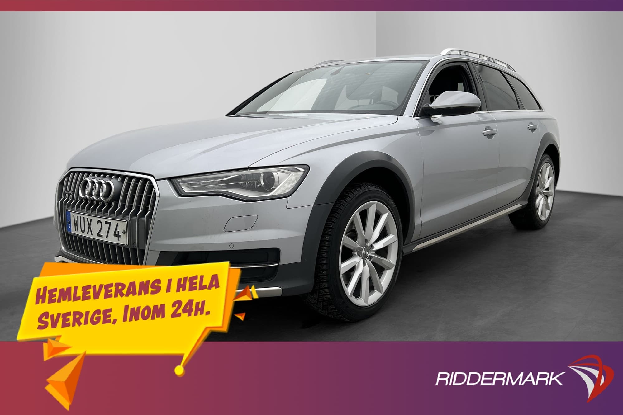 Audi A6 allroad Q 3.0 TDI V6 Luftfjädring D-Värm Skinn Drag