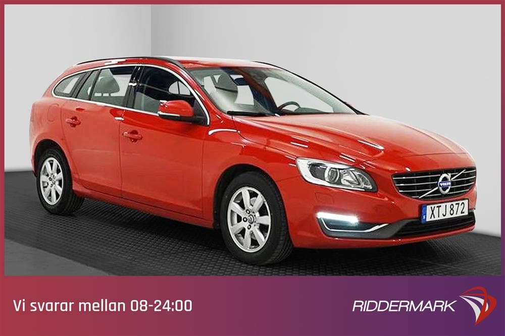 Volvo V60 D3 136hk Momentum D-Värm 2 Brukare 0,45l/milexteriör
