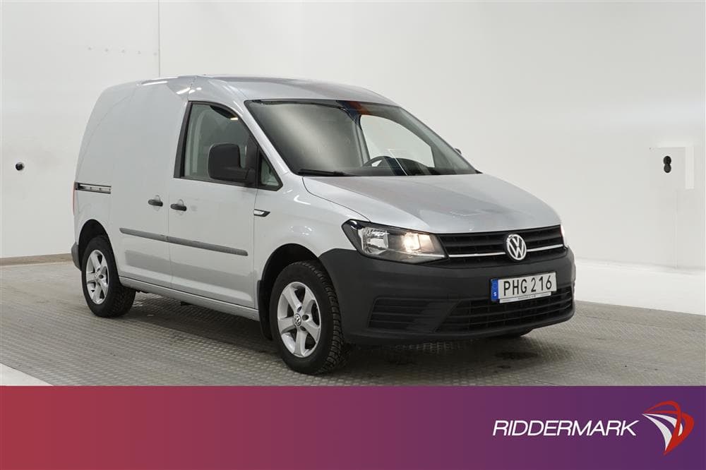 Volkswagen Caddy Automat 102hk Dragkrok Värmare Moms