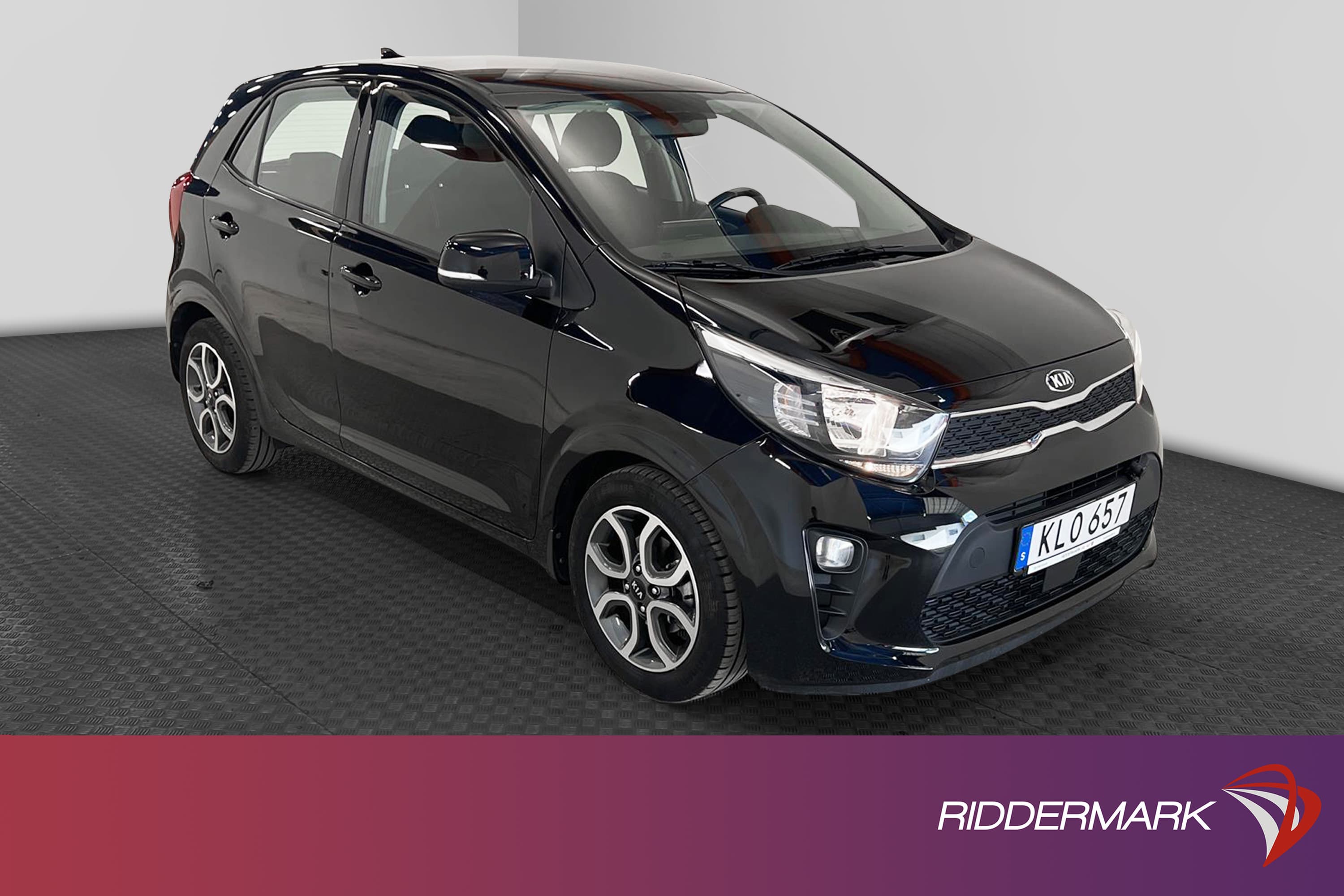 Kia Picanto 1.25 MPI 84hk GLS 1 Brukare B-Kam Carplay