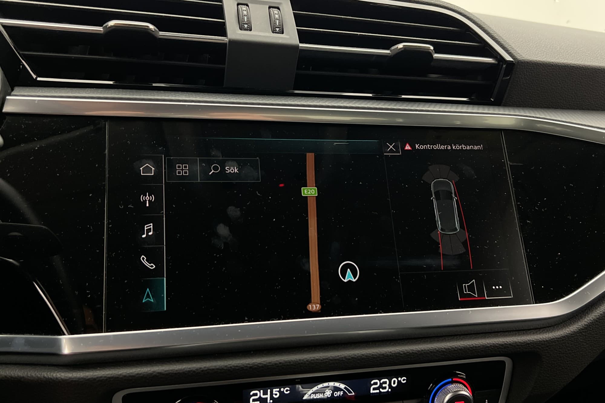 Audi Q3 35 TFSI 150hk Proline Advanced Cockpit Navi Sensorer
