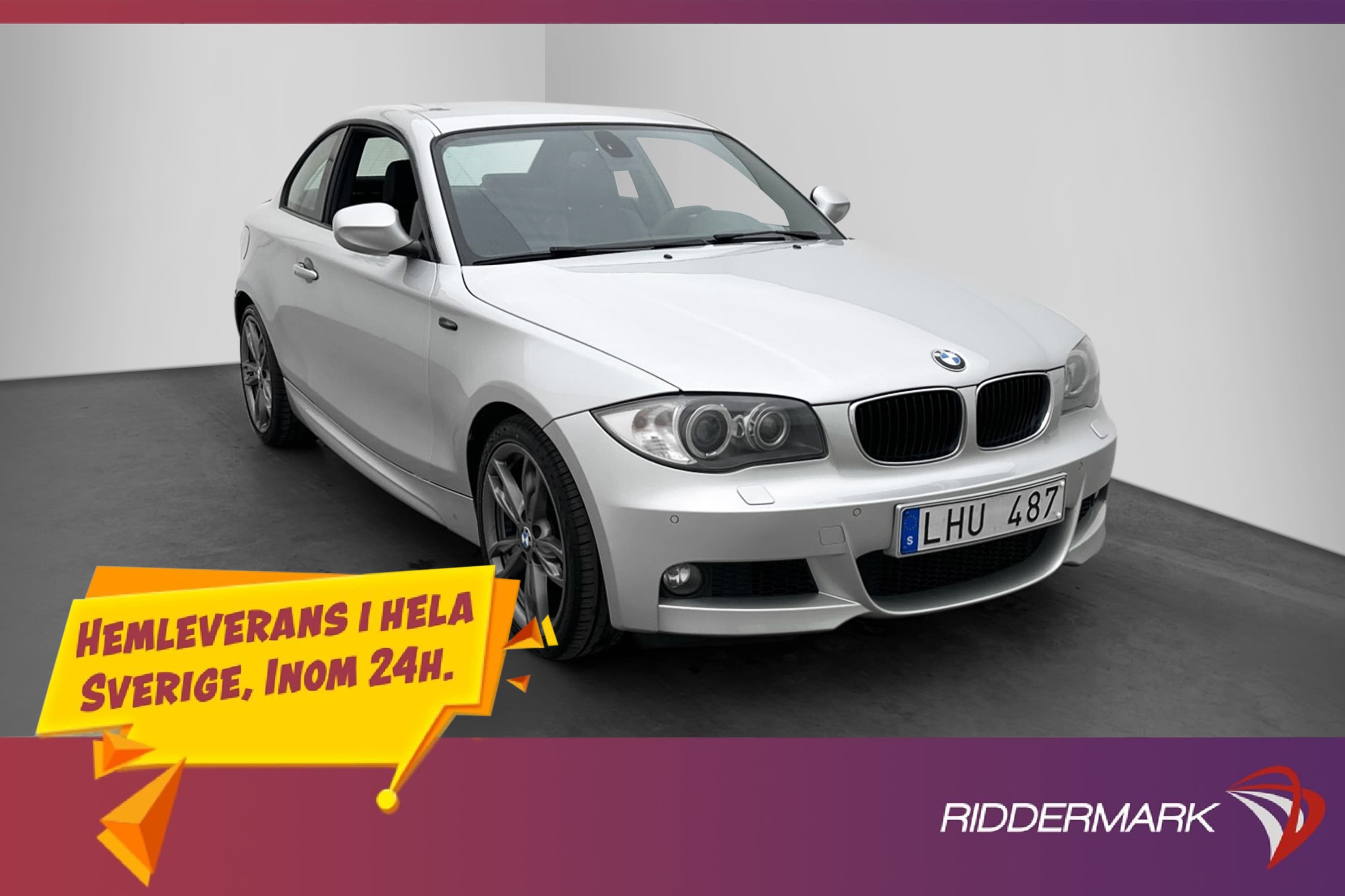BMW 120 d Coupé M Sport P-Sensorer Farthållare