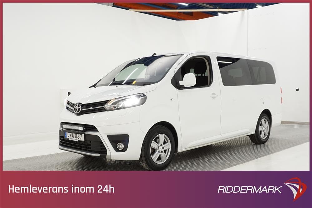 Toyota Proace Verso X-Lång HUD 9-Sits Dragkrok 0,52L/milen