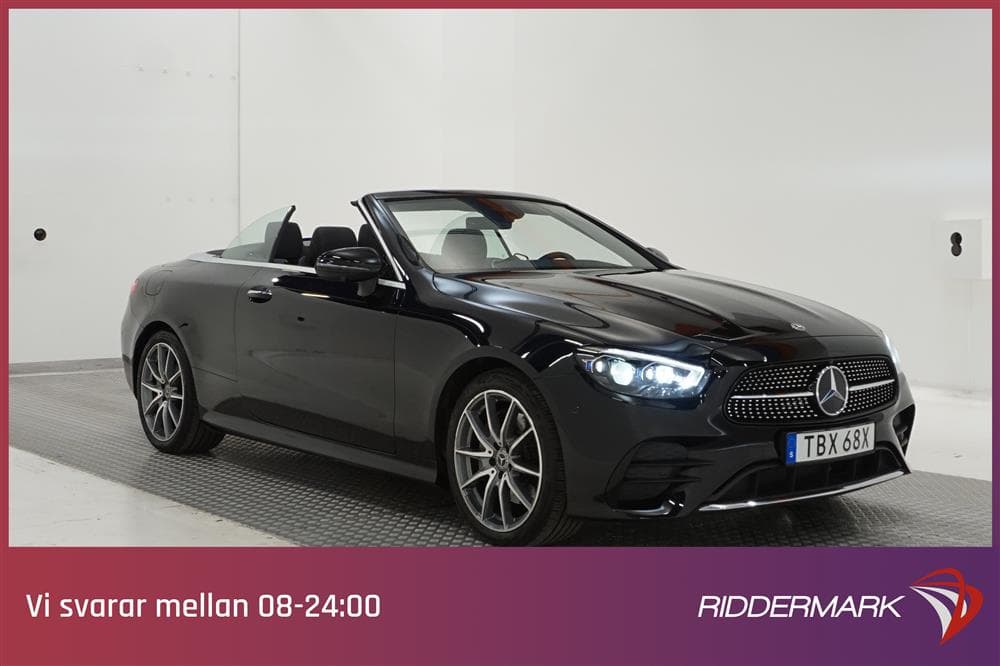Mercedes-Benz E 200 Cabriolet 197hk AMG