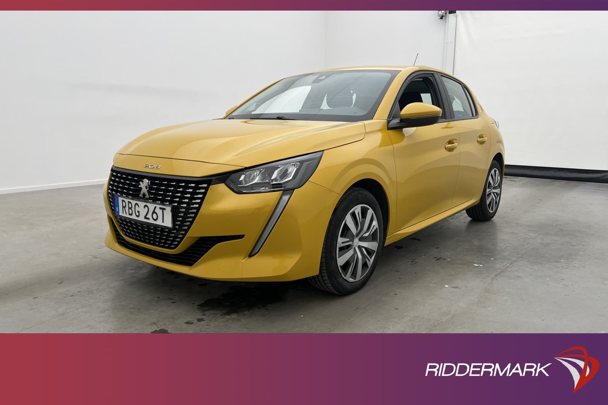 Peugeot 208 1.2 PureTech 100hk Active CarPlay Farthållare