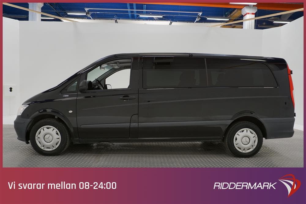 Mercedes-Benz Vito 116 CDI W639 163hk 9sits X-lång Värmare