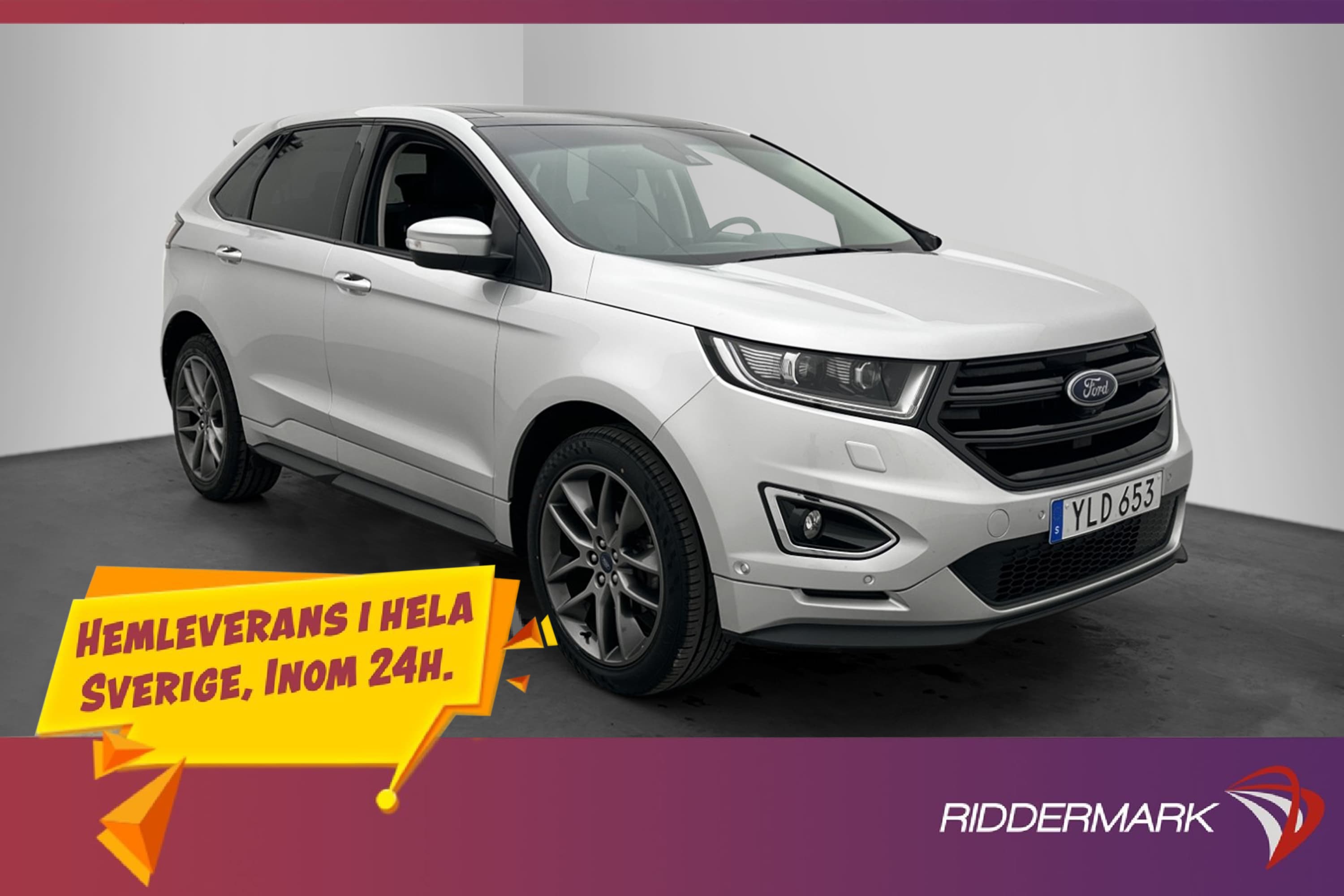 Ford Edge 2.0 210hk AWD  Sport Panorama Dragkrok Kamera Navi