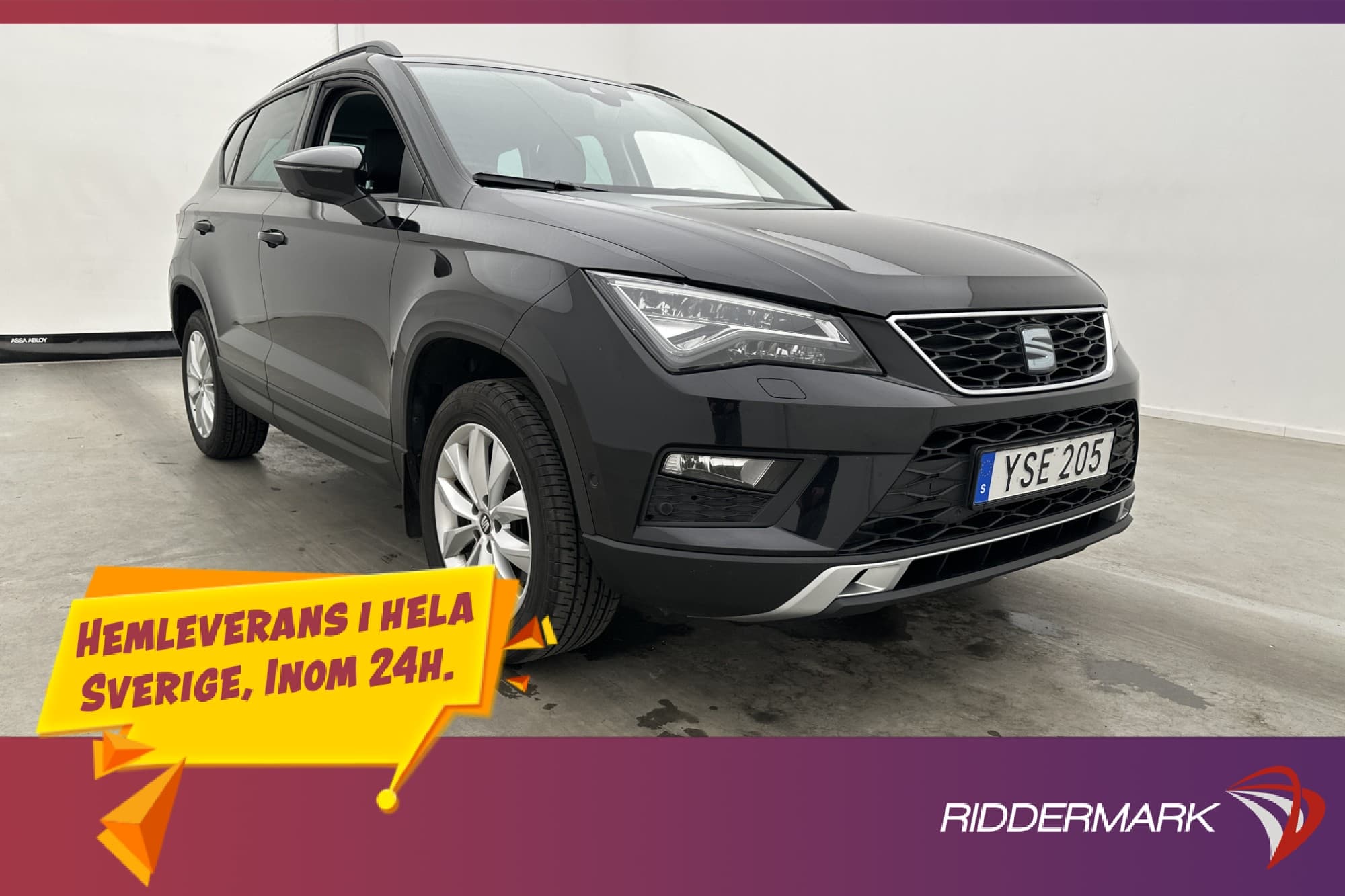 SEAT Ateca 1.4 EcoTSI DSG 150hk P-Sensorer Adaptiv Drag