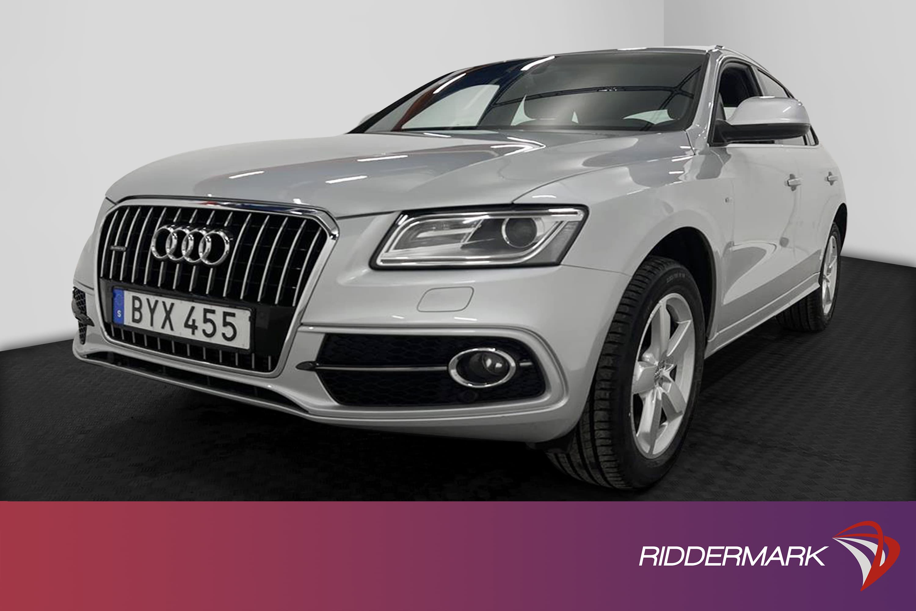 Audi Q5 2.0 TDI Quattro 177hk S-line Drag Skinn 0,6l/mil