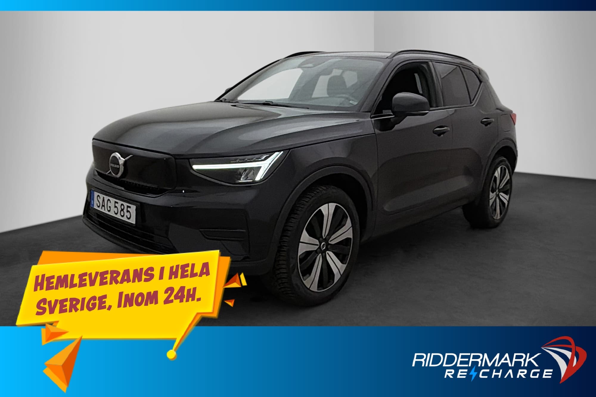 Volvo XC40 Recharge Single Motor 231hk Kamera CarPlay MOMS