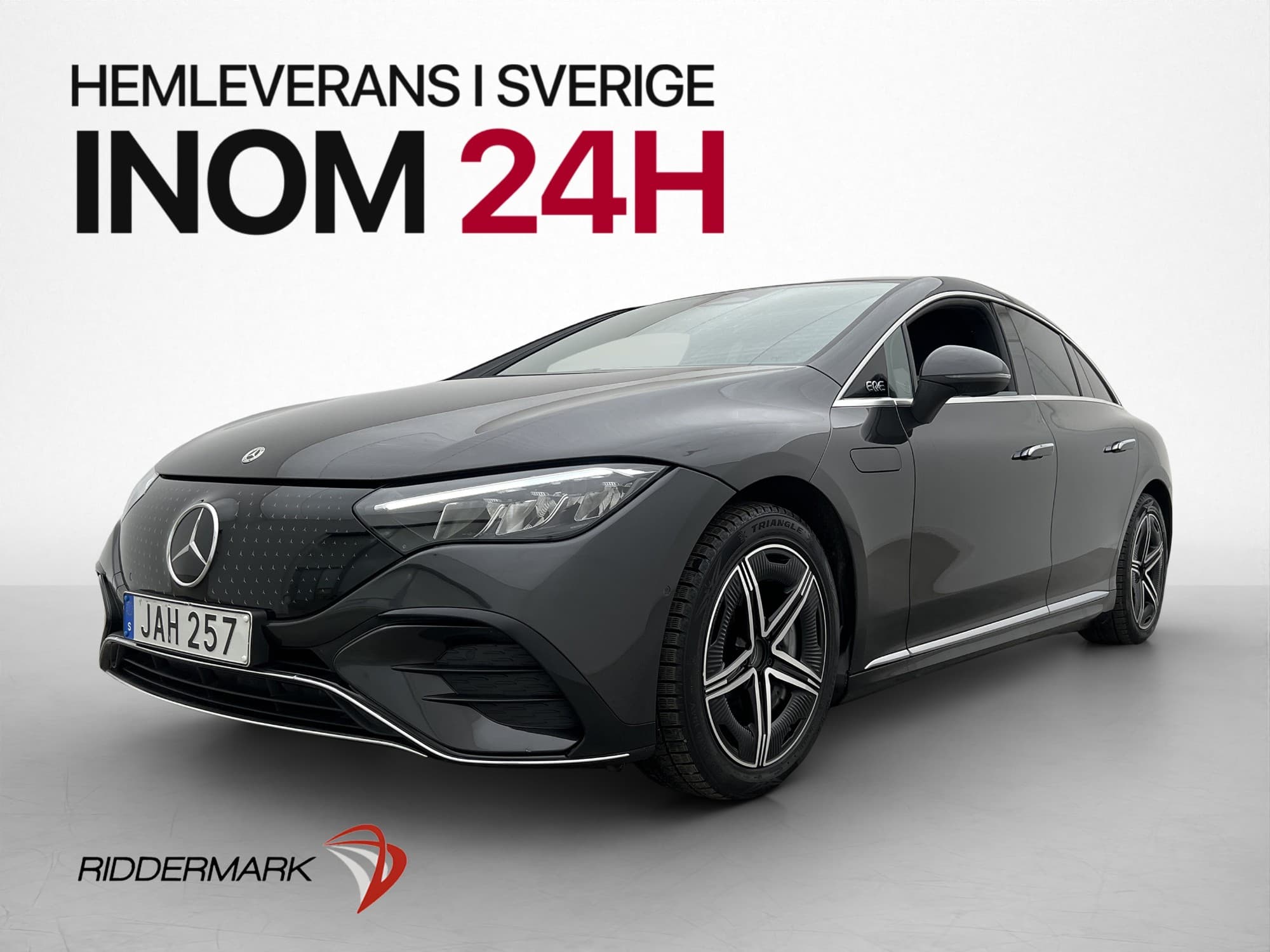 Mercedes-Benz EQE 300 AMG Värmepump Skinn Kamera Drag MOMS