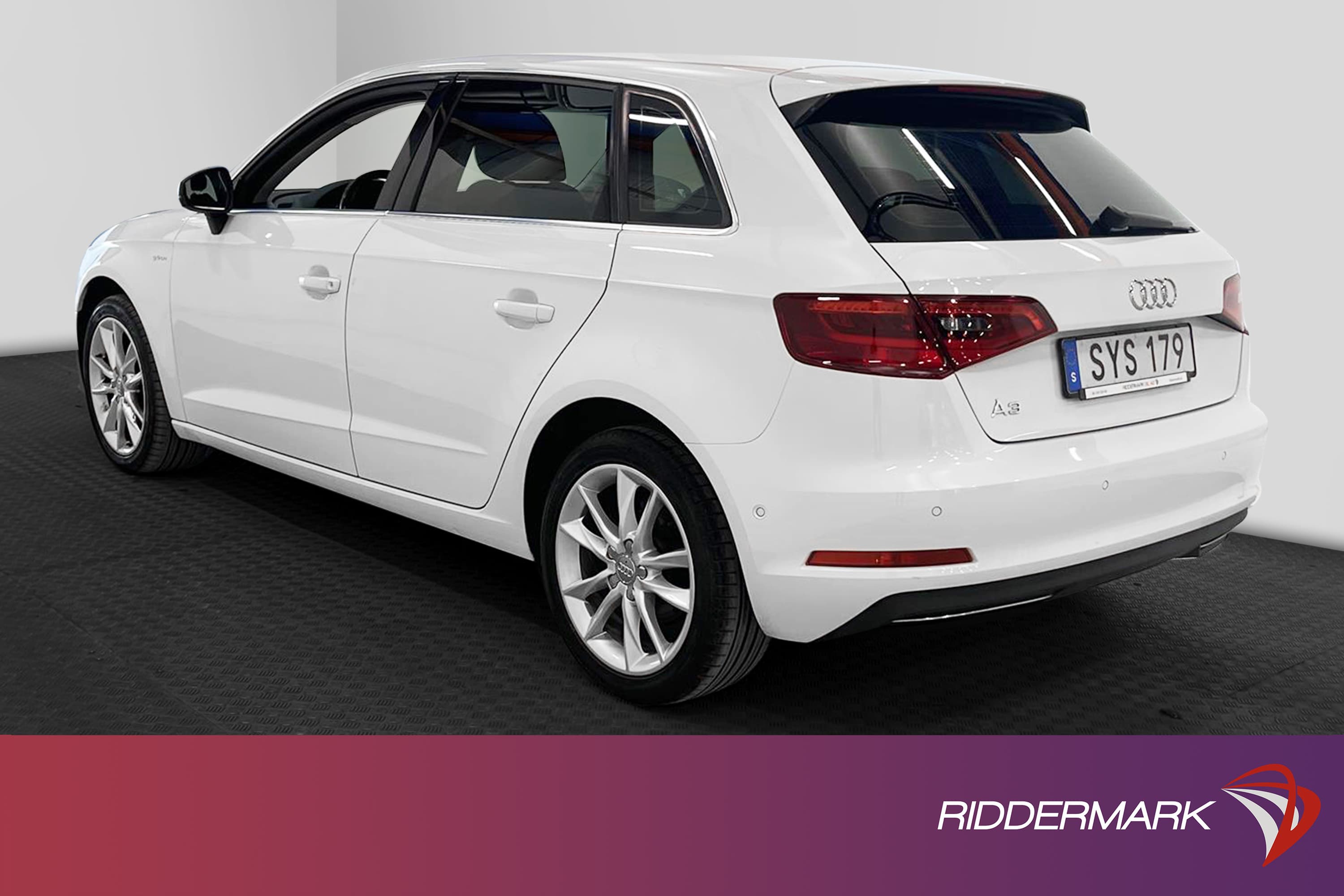Audi A3 g-Tron 1.4 TFSI 110hk B&O M&K-Värm Adaptiv 0,43L/mil