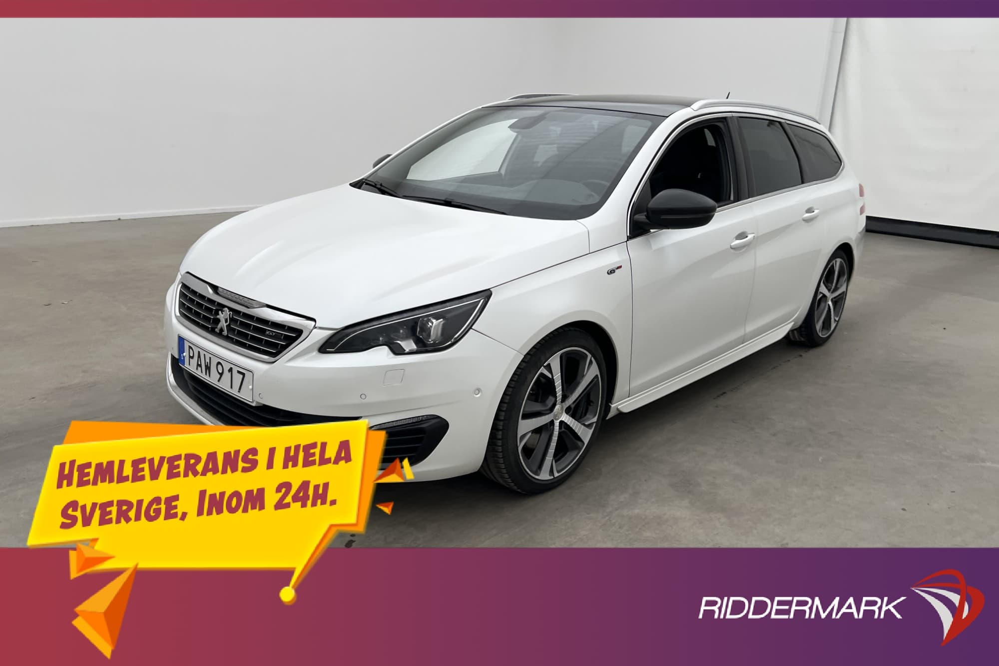 Peugeot 308 SW 2.0 180hk GT Pano Denon Skinn Kamera
