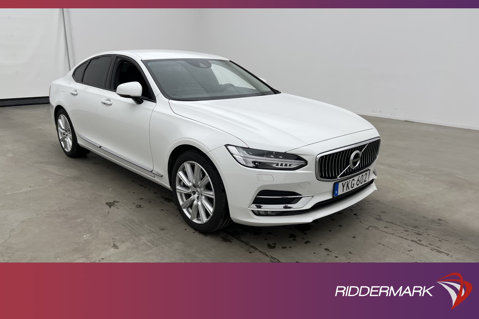 Volvo S90 T5 254hk Inscription HUD Kamera Skinn Keyless BLIS