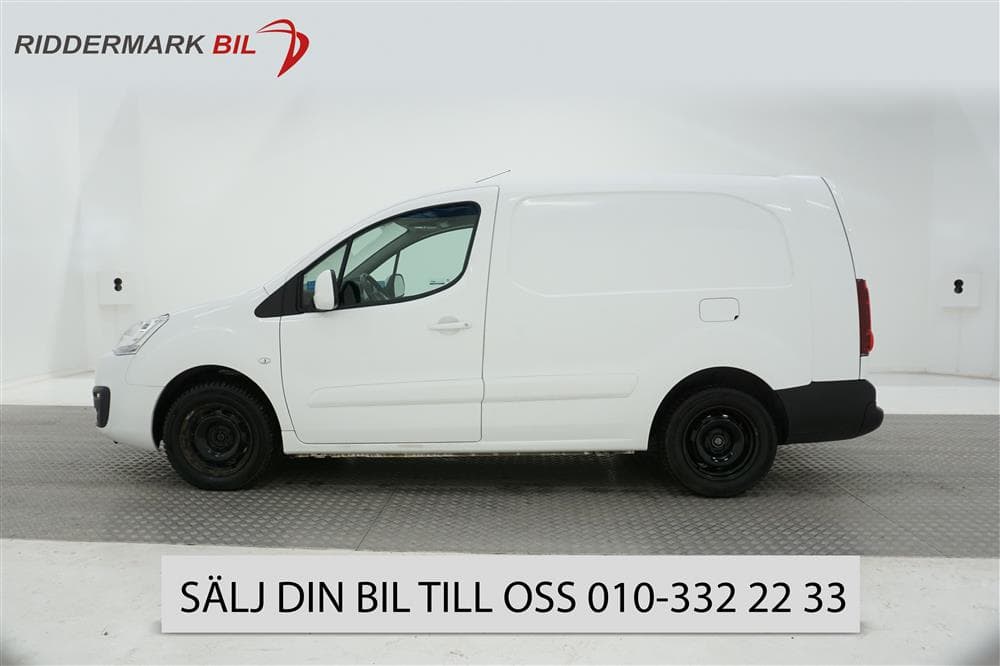Peugeot Partner 1.6 BlueHDI 100hk L2 Värmare Moms