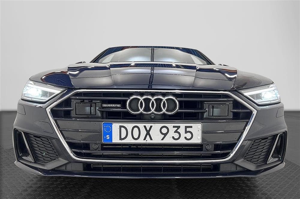 Audi A7 55 TFSI 340hk S-Line Matrix Cockpit Luftfjädringexteriör
