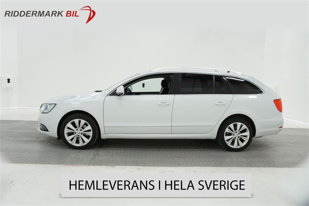 Skoda Superb 2.0 TDI 170hk Värmare Navi Drag 0,54l/milexteriör