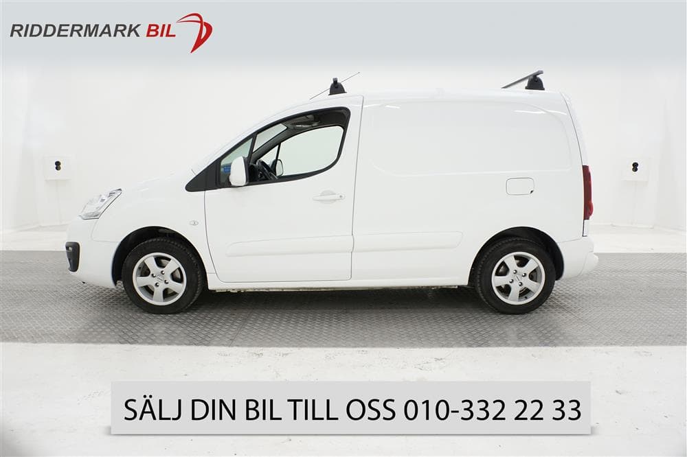 Peugeot Partner 1.6 HDI 3sits Eu6 Nybesiktigad Nyservad