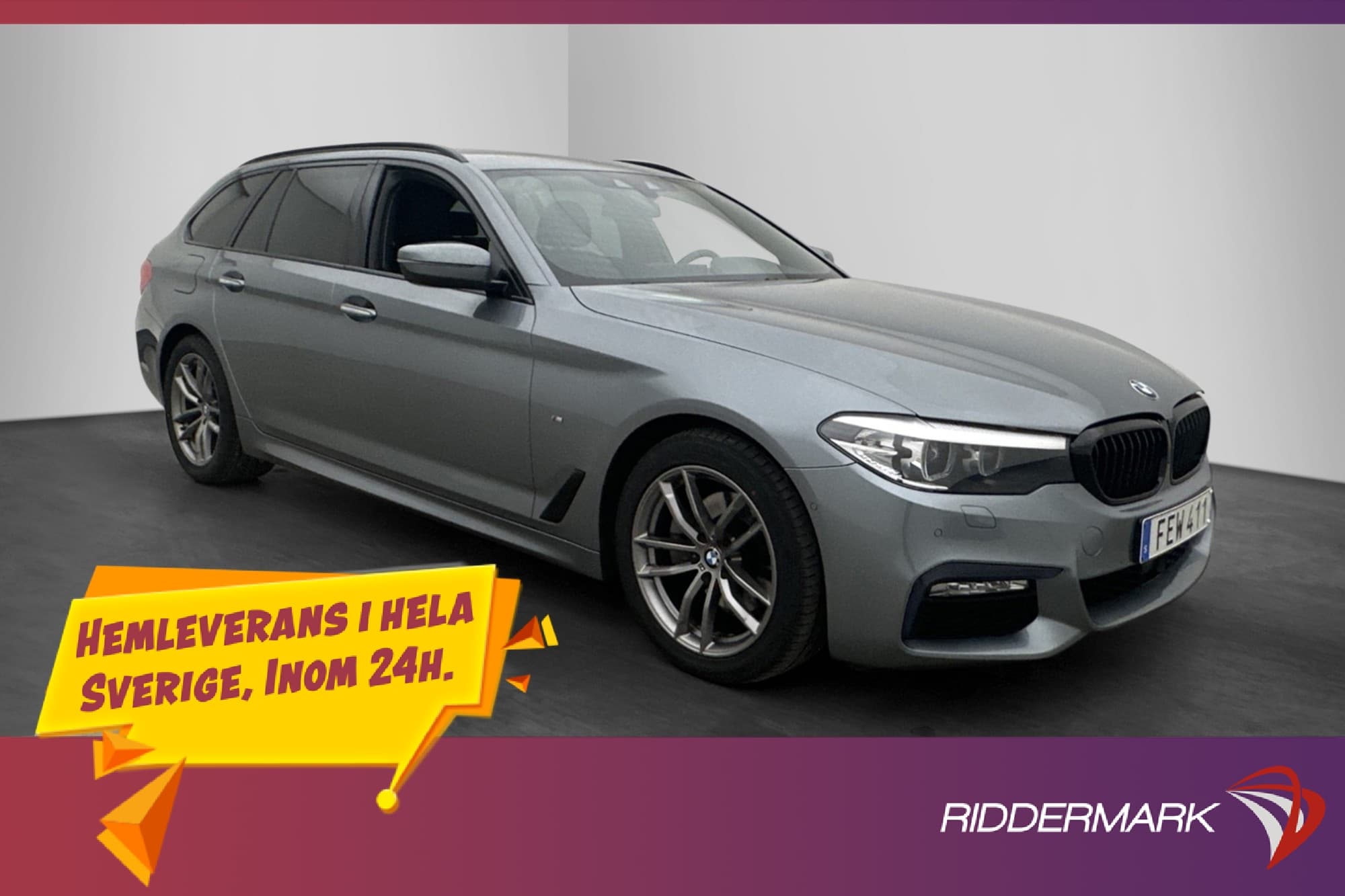 BMW 520 D xDrive Touring M Sport Kamera Värmare Drag Elstol