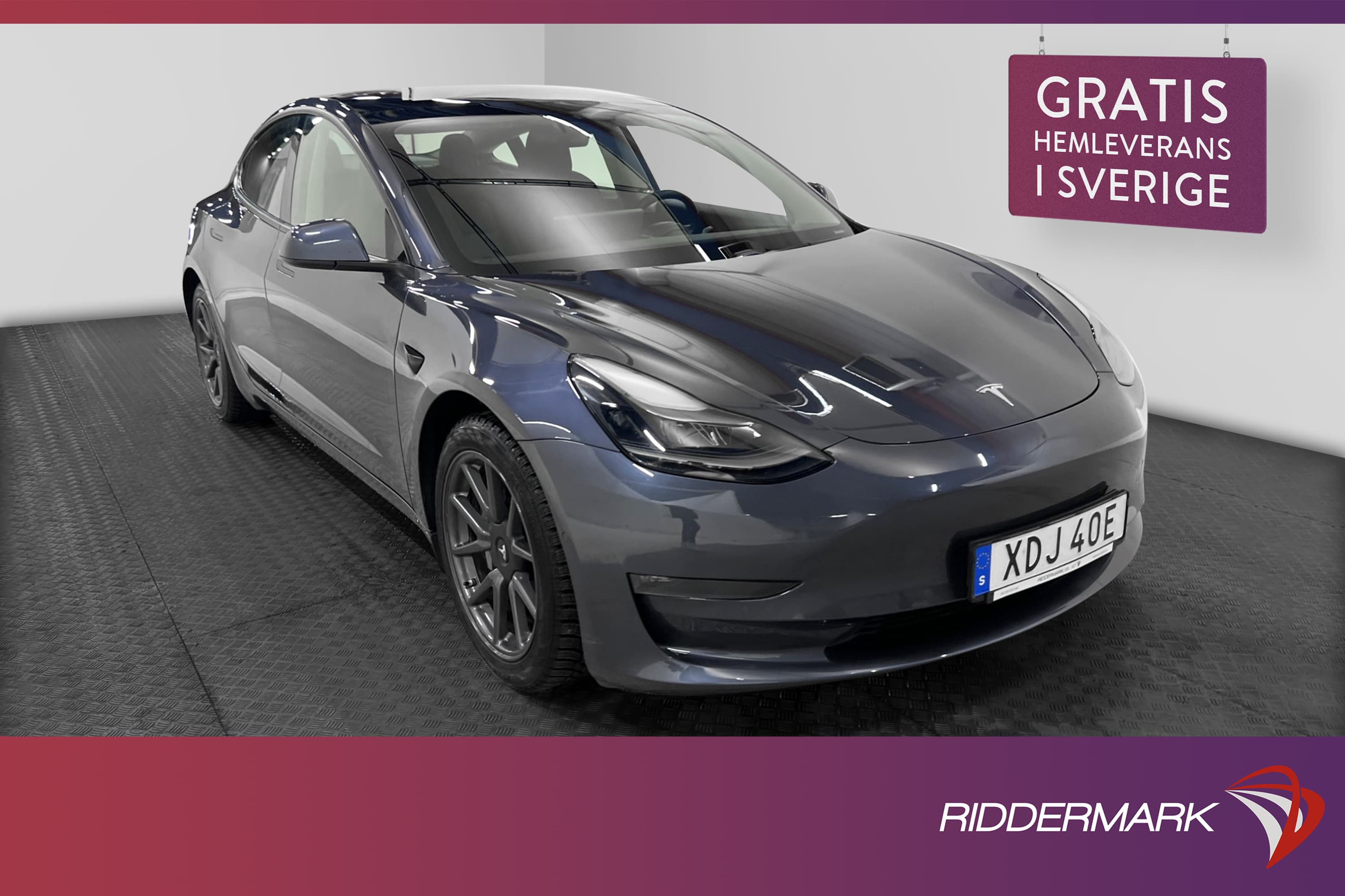 Tesla Model 3 Long Range AWD 440hk