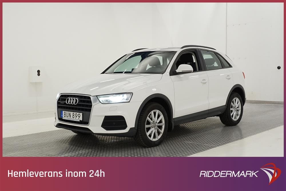 Audi Q3 2.0 TDI Quattro 150hk 0.49L/mil
