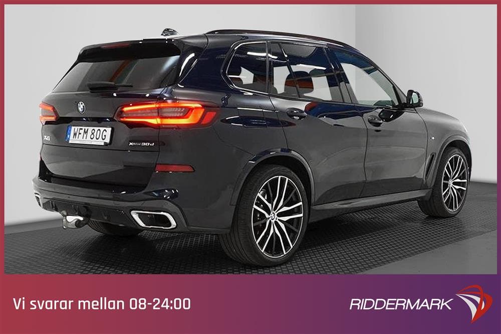 BMW X5 xDrive30d 286hk MHEV Innovation 360 Harman Pano exteriör