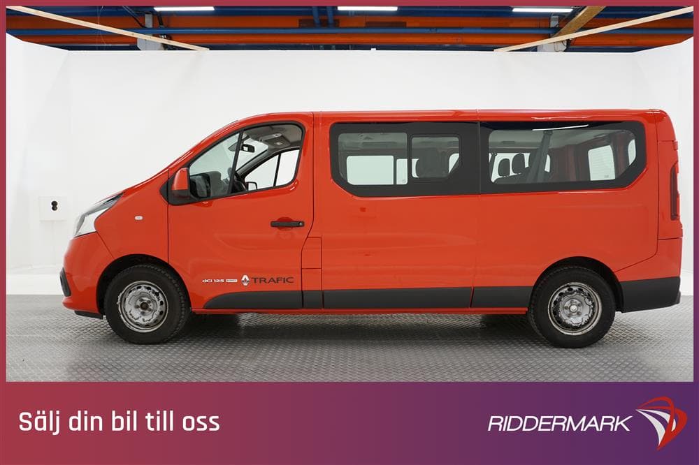 Renault Trafic Passenger 1.6 dCi Eu6 125hk L2 Värmare Moms