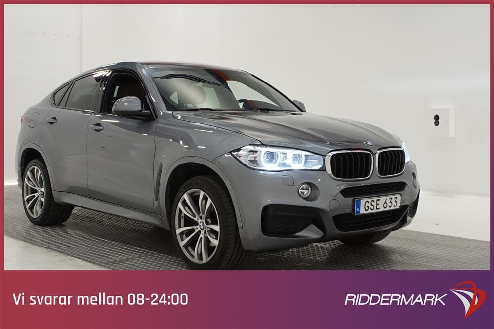 BMW X6 xDrive30d 258hk M-Sport