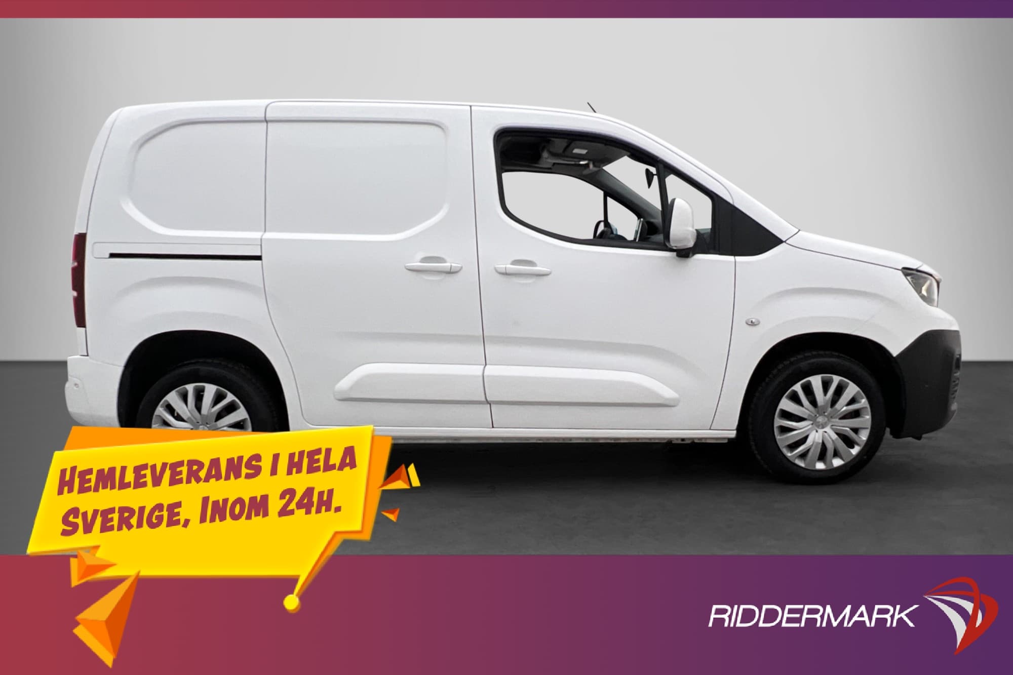 Peugeot Partner 1.5HDi Ny-Kamrem Värmare Dragkrok B-Kamera