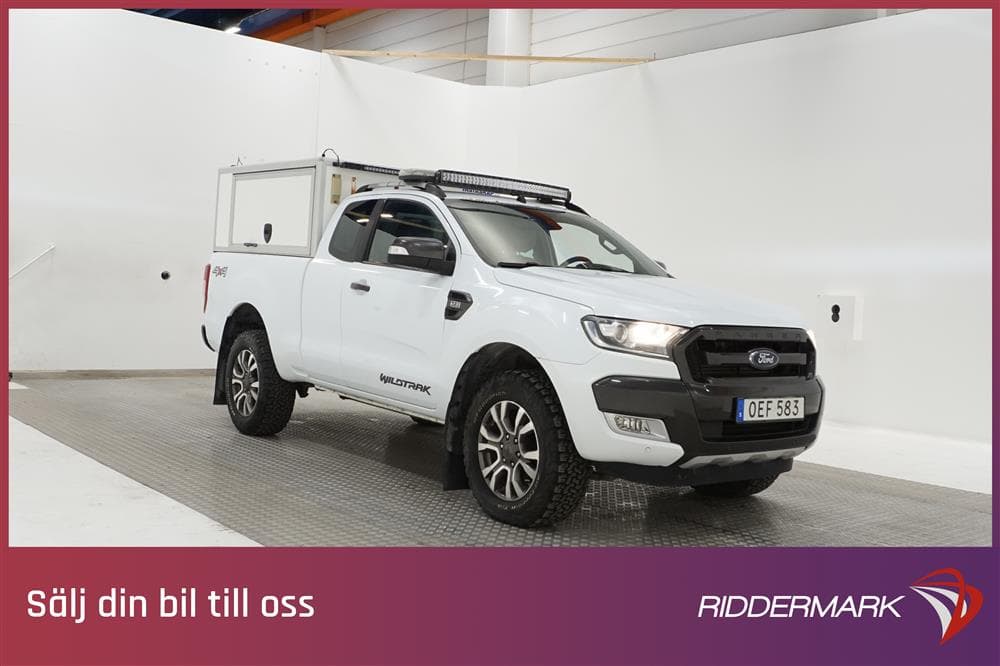 Ford Ranger SuperCab 3.2 TDCi Aut 4WD 200hk Påbyggnad Moms