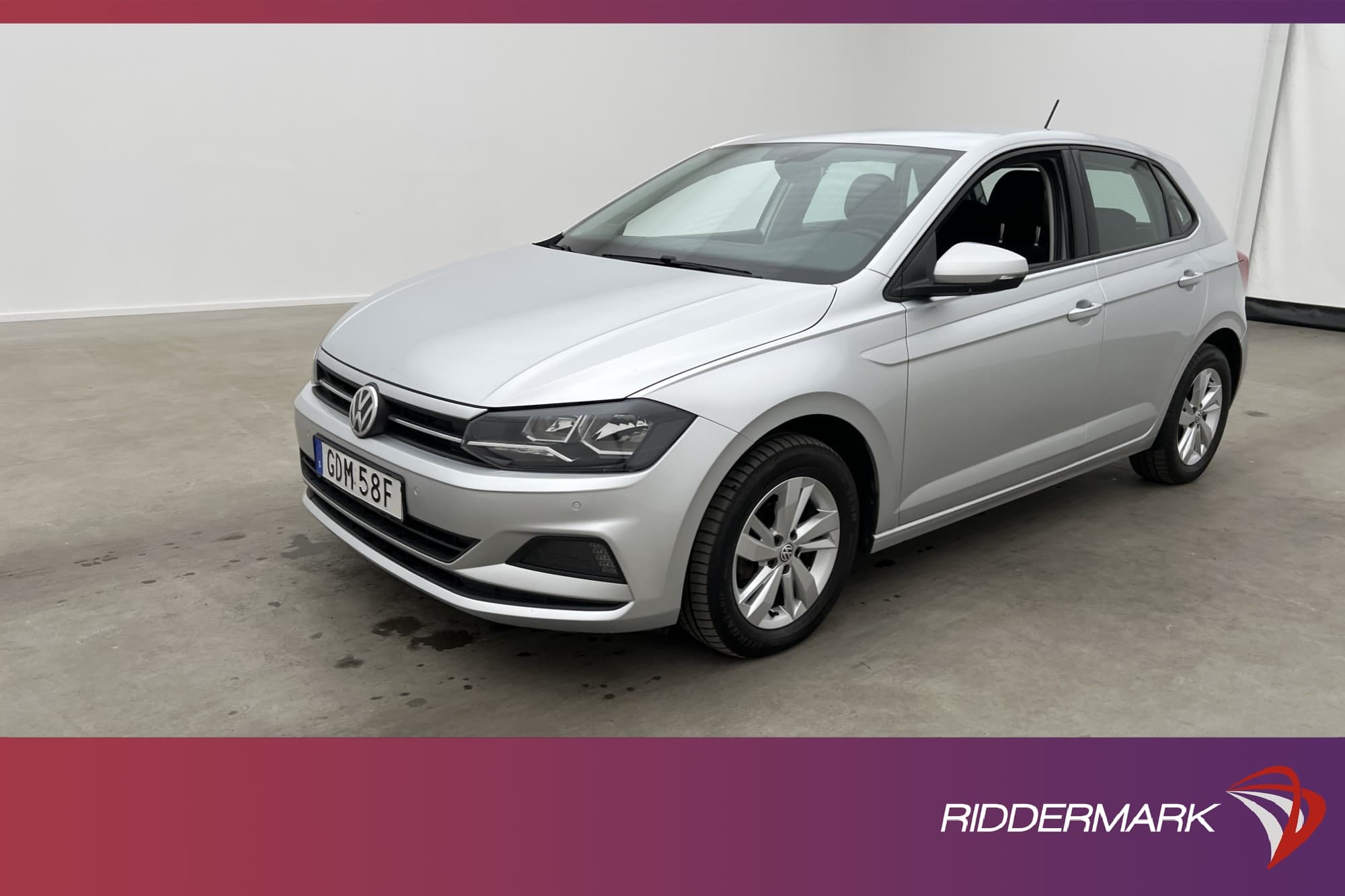Volkswagen Polo 1.0 TSI 95hk P-Sensorer Bluetooth