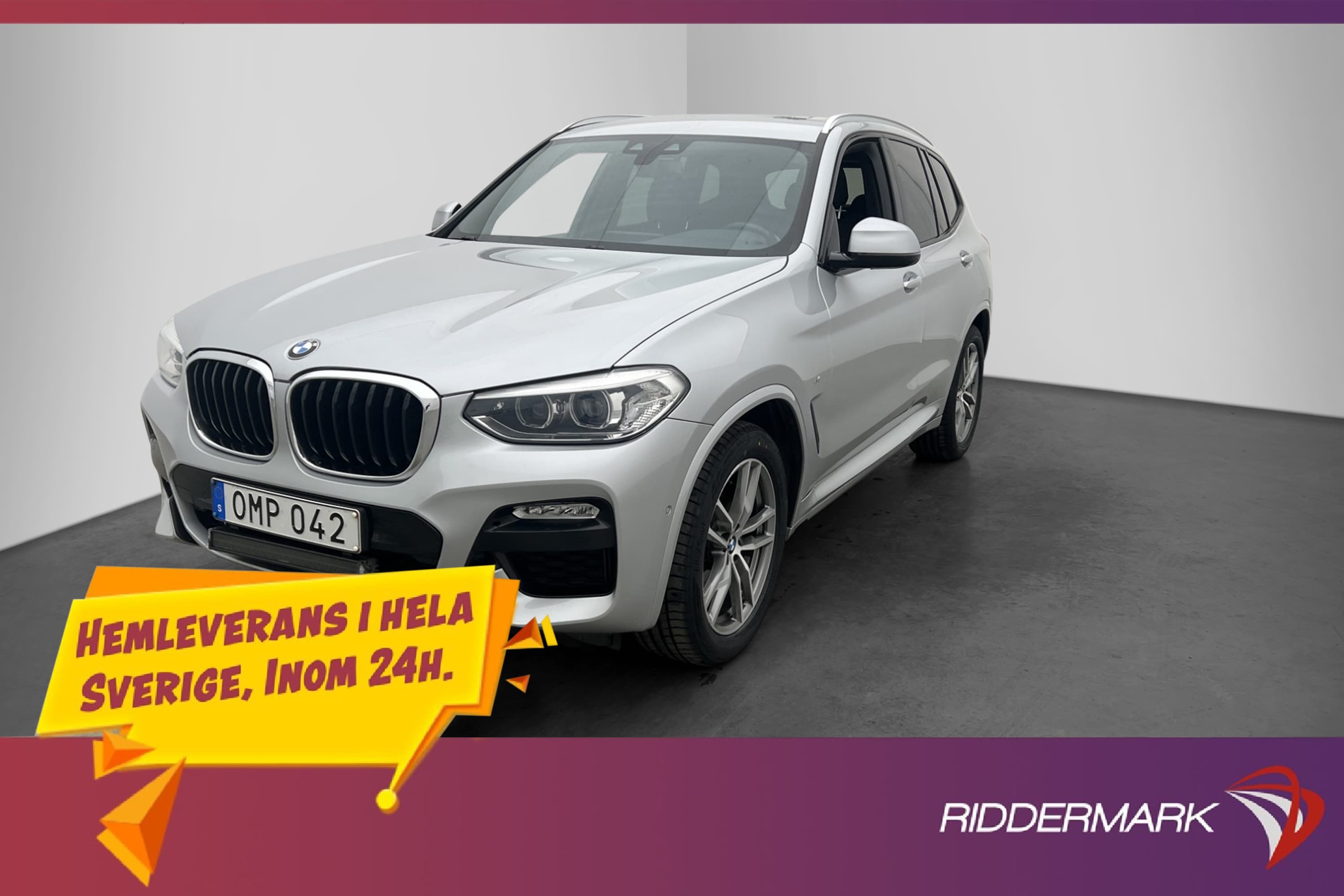 BMW X3 xDrive20d 190hk M Sport Cockpit H/K Kamera Navi MOMS
