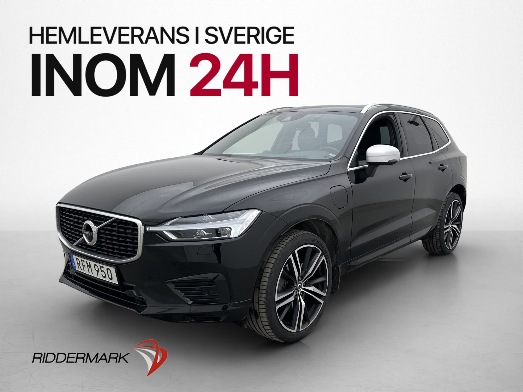 Volvo XC60 T8 392hk AWD R-Design B&W Pano Skinn 360 HUD Drag