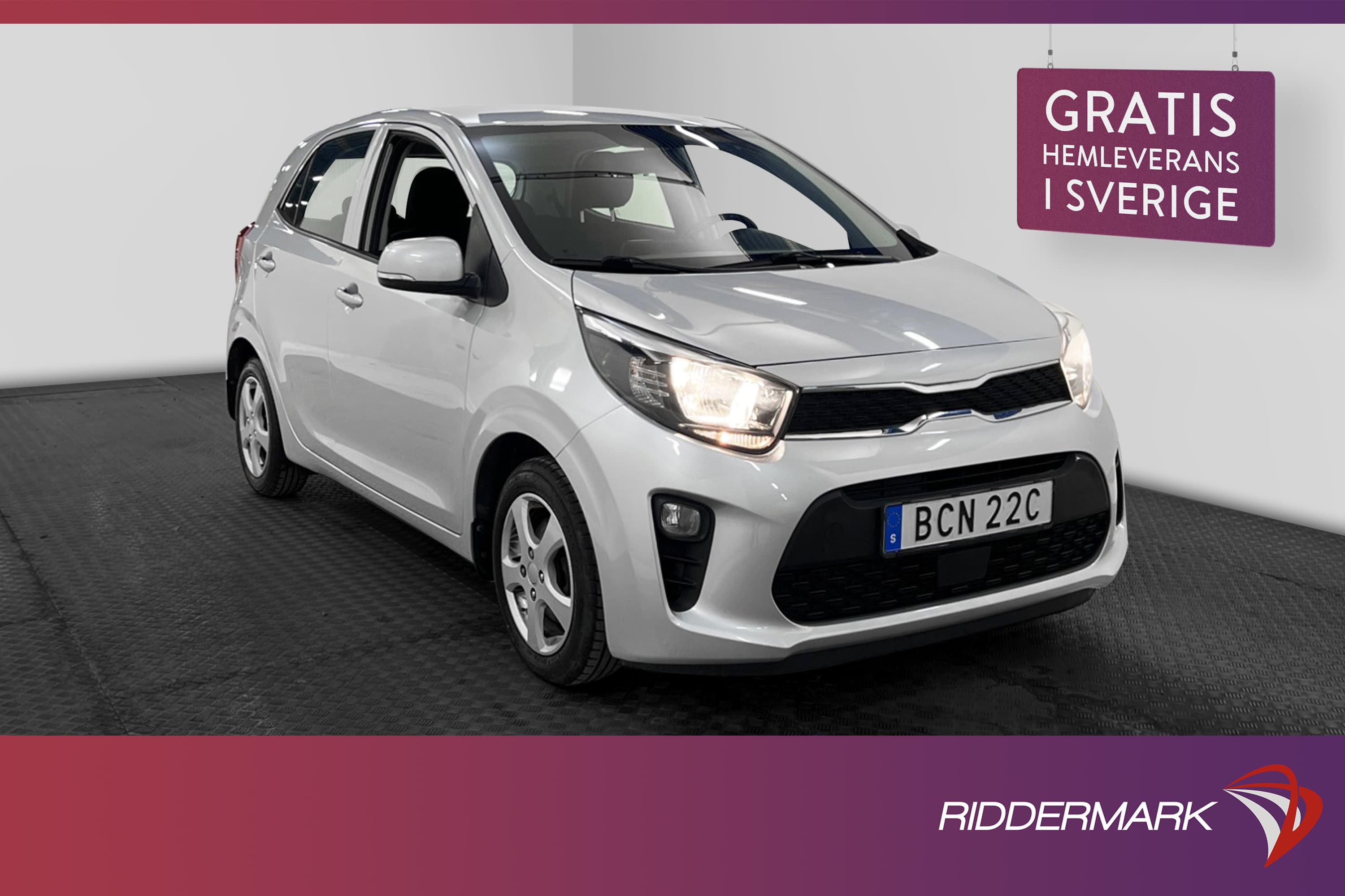 Kia Picanto 1.0 67hk Advanced Plus Kamera Välserv 0,57l/mil