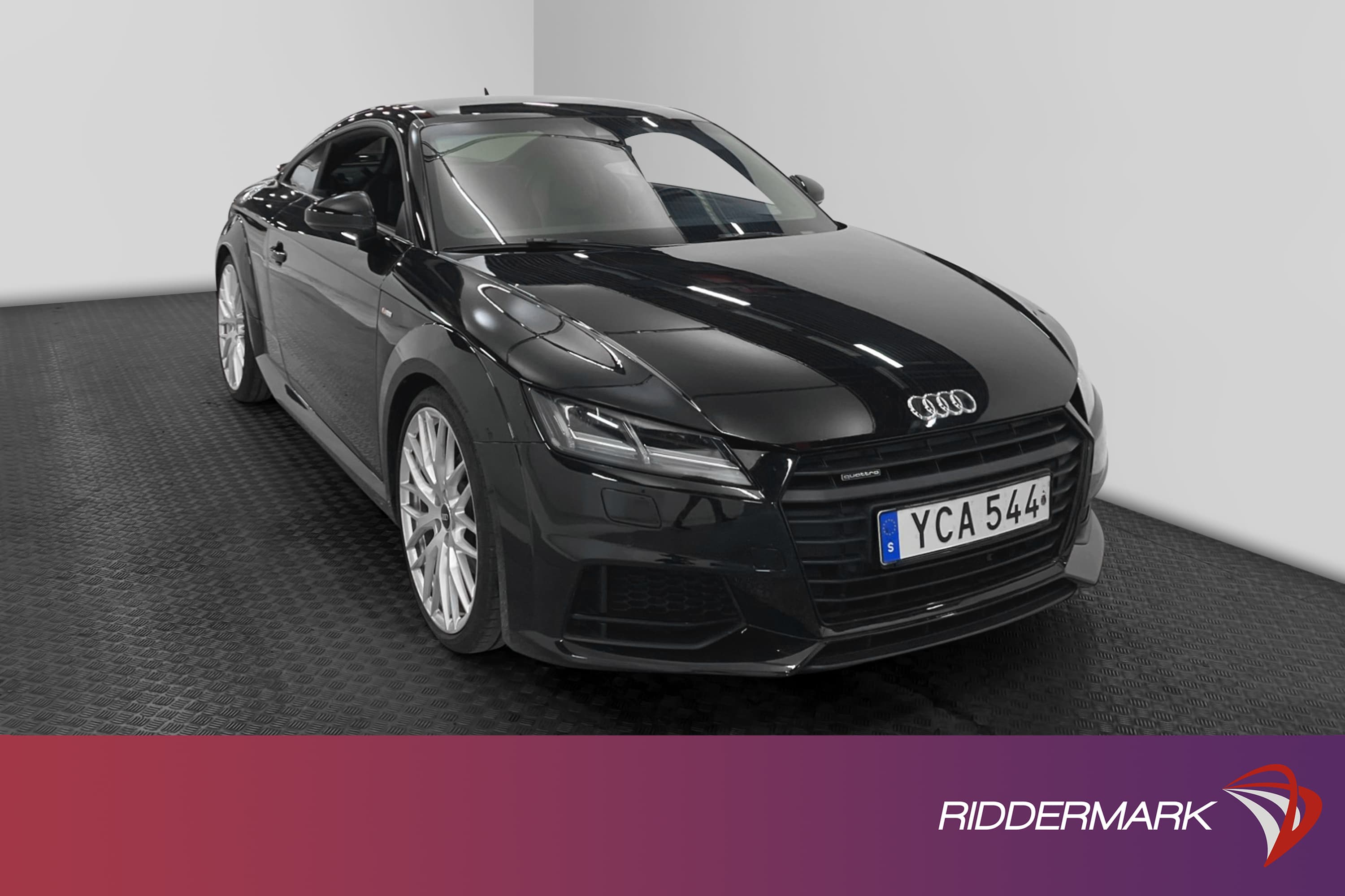Audi TT Coupé 2.0 TFSI Q 230hk S-Line B&O Cockpit Värmare