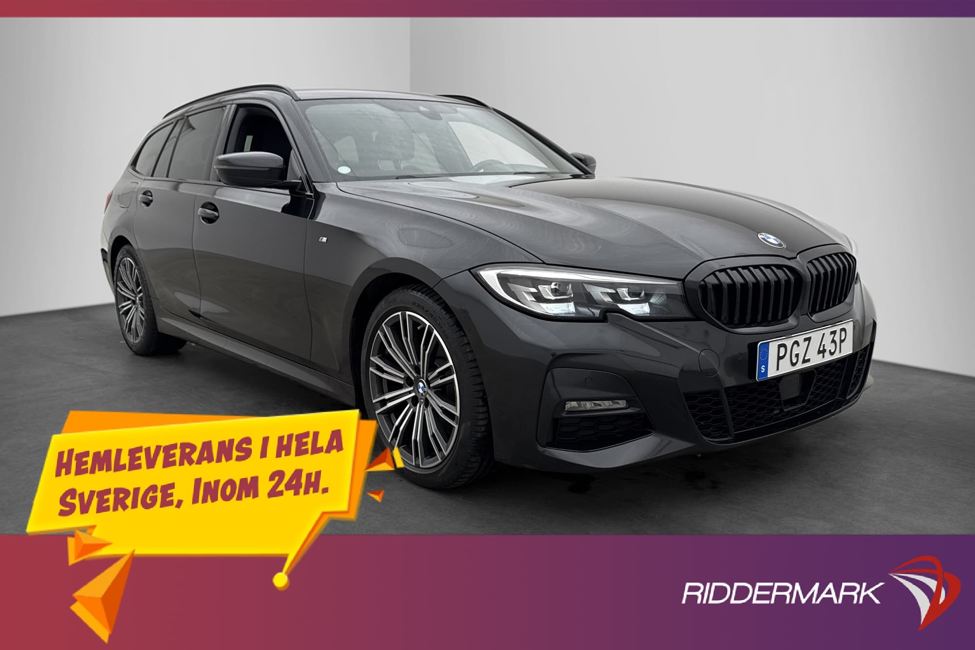 BMW 320 d xDrive 190hk M Sport Kamera CarPlay Dragkrok Navi