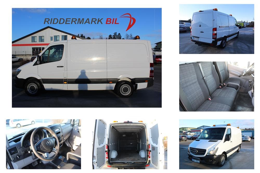 Mercedes Sprinter L2 211CDI Automat Värmare Drag Moms