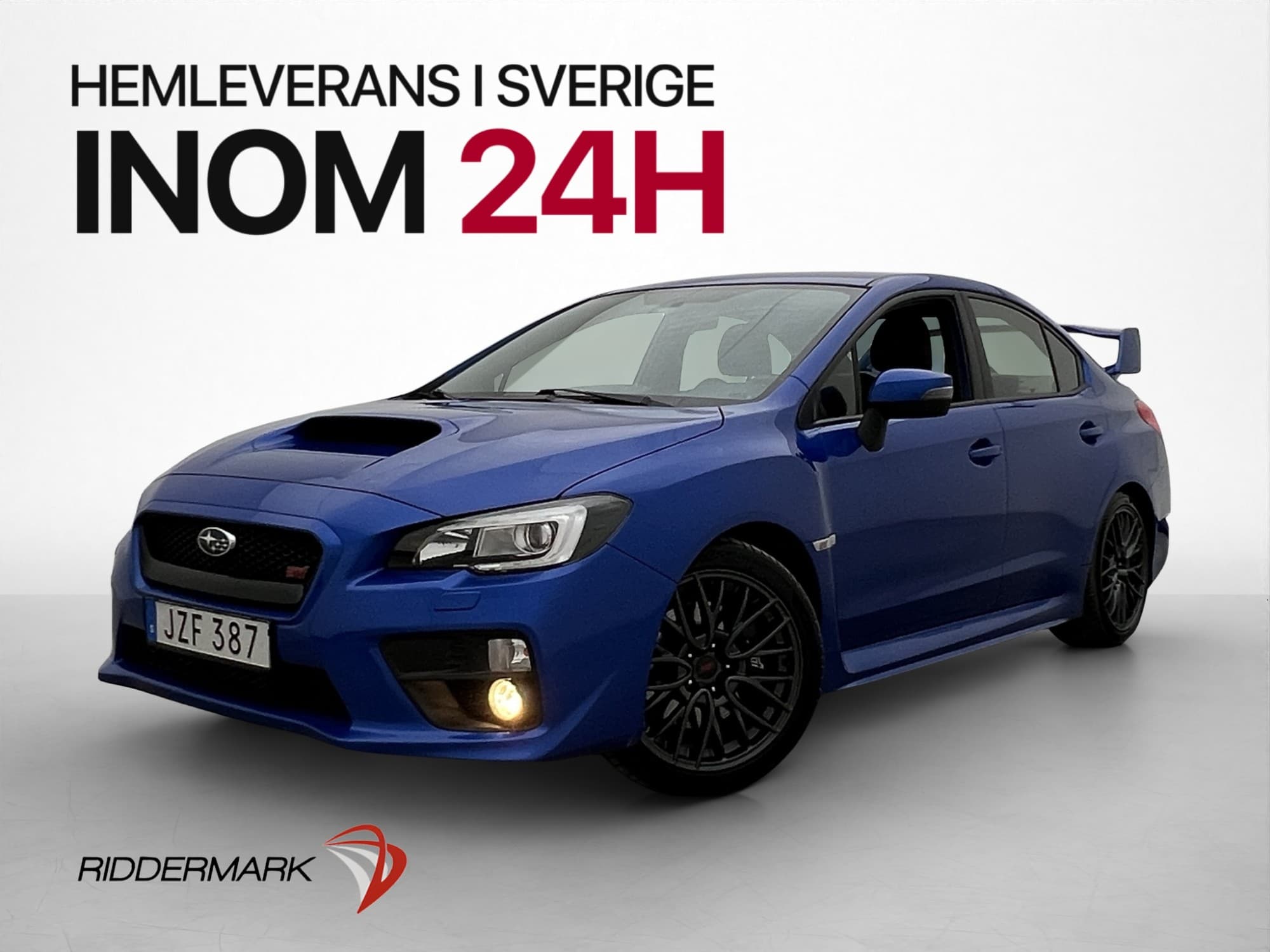 Subaru WRX STI 2.5 4WD 300hk Ferrita Bluetooth Två-Brukare