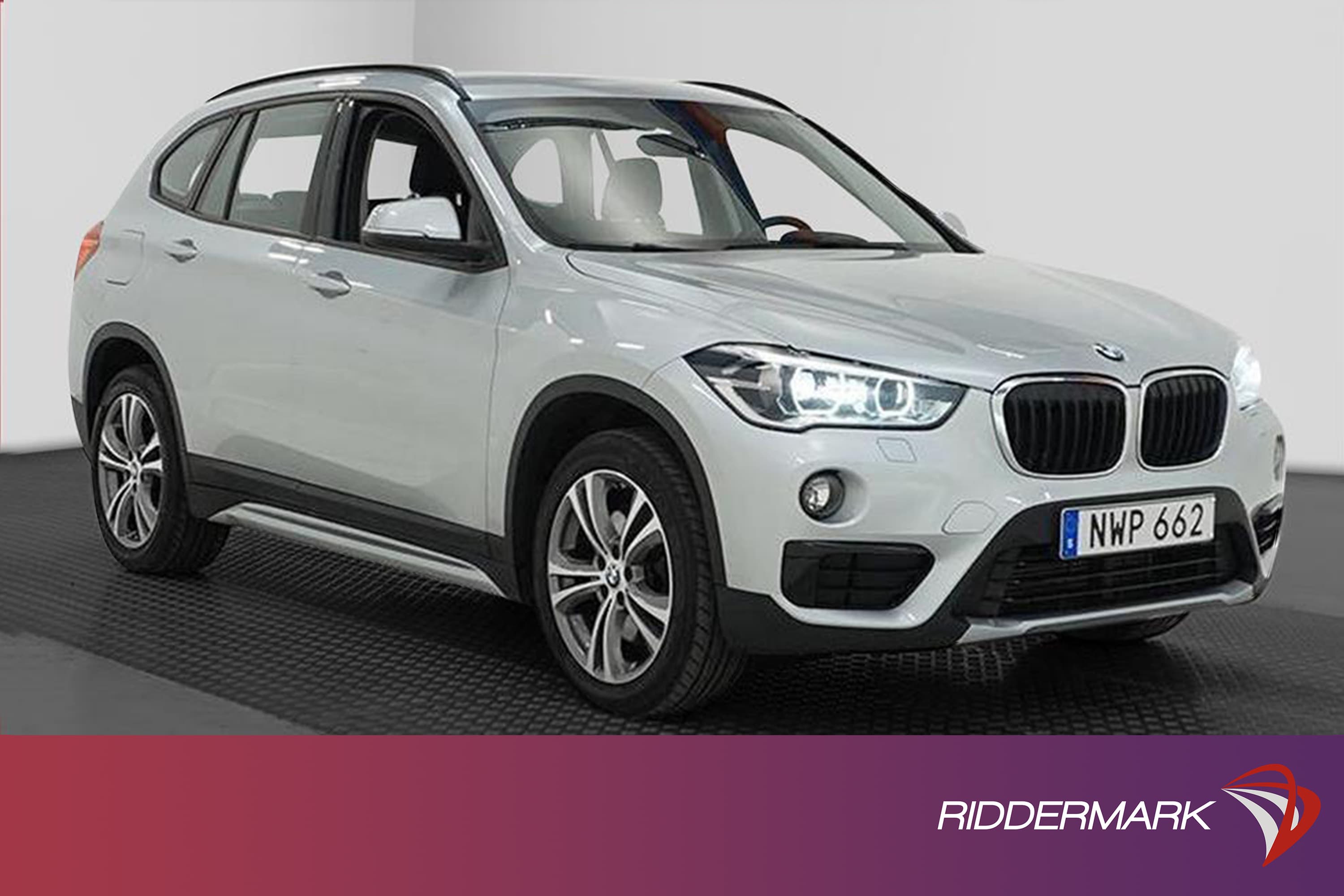 BMW X1 xDrive20d 190hk Sport Line 2 Brukare 0,49l/milexteriör