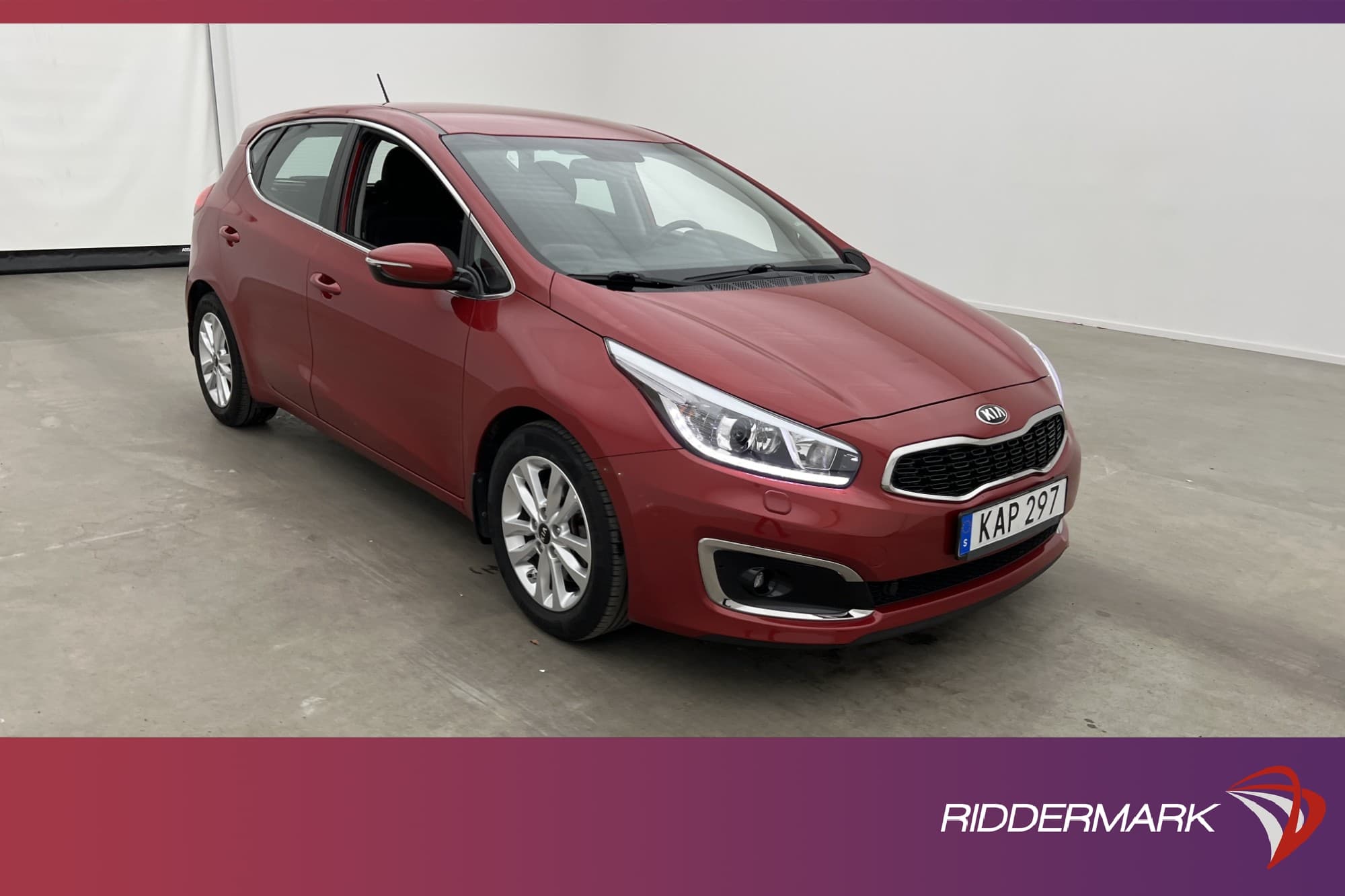 Kia Ceed 1.6 GDI 135hk P-Sensorer Rattvärme Farthållare