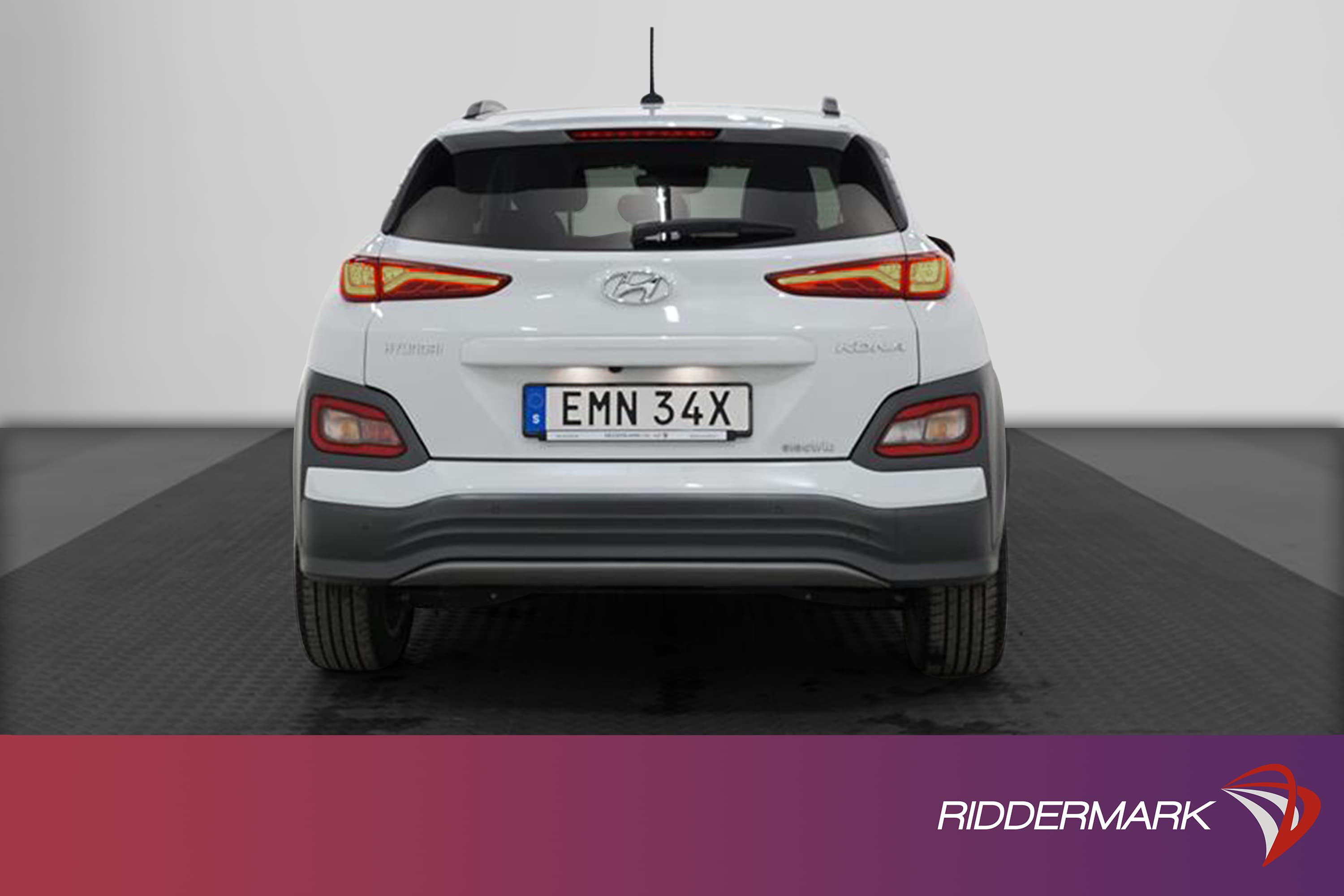 Hyundai Kona Electric 64 kWh 205hk Kamera Carplay MOMS