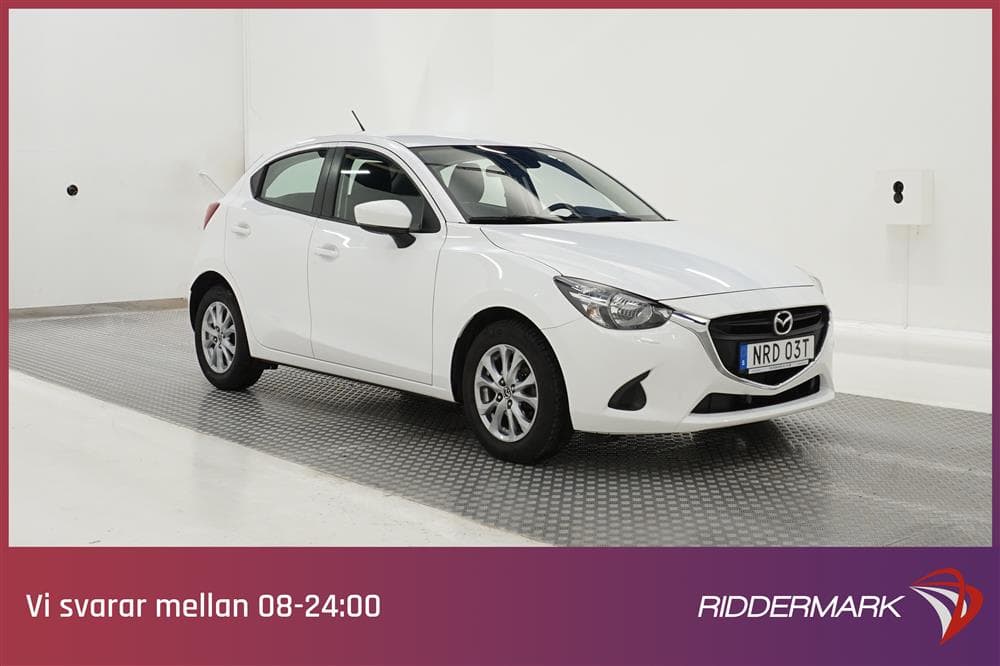 Mazda 2 5dr 1.5 75hk 2 Bruk Motorvärmare Välserv 0,49l/milexteriör