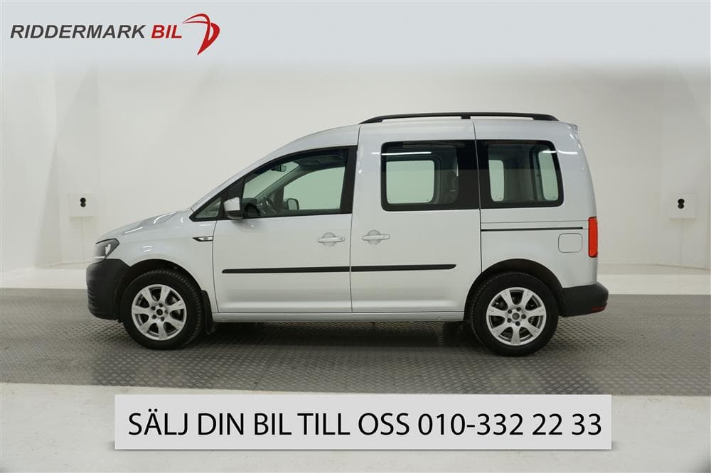 Volkswagen Caddy Life 2.0TDI 5sits 102hk Värmare 0.46l/mil