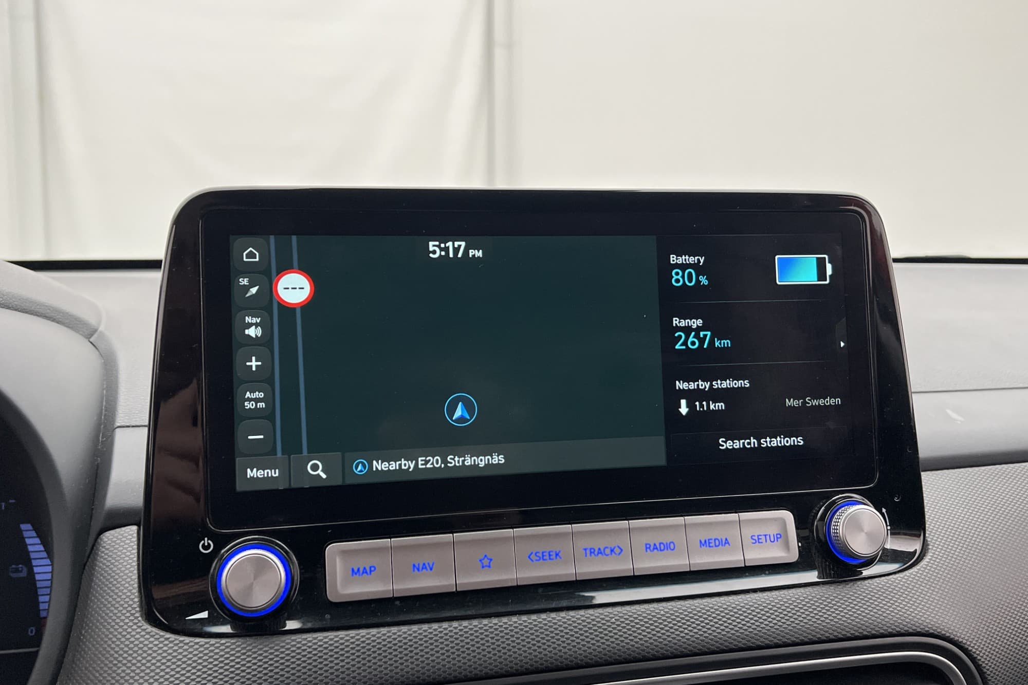 Hyundai Kona 64 kWh 204hk Premium Navi B-kam Adapt-fart HUD
