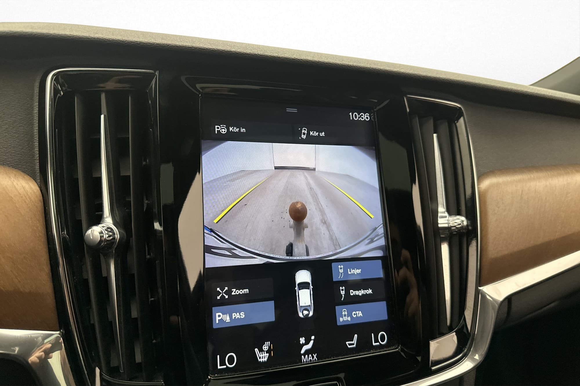 Volvo S90 T8 AWD Inscription Kamera T-lucka Orrefors Läder