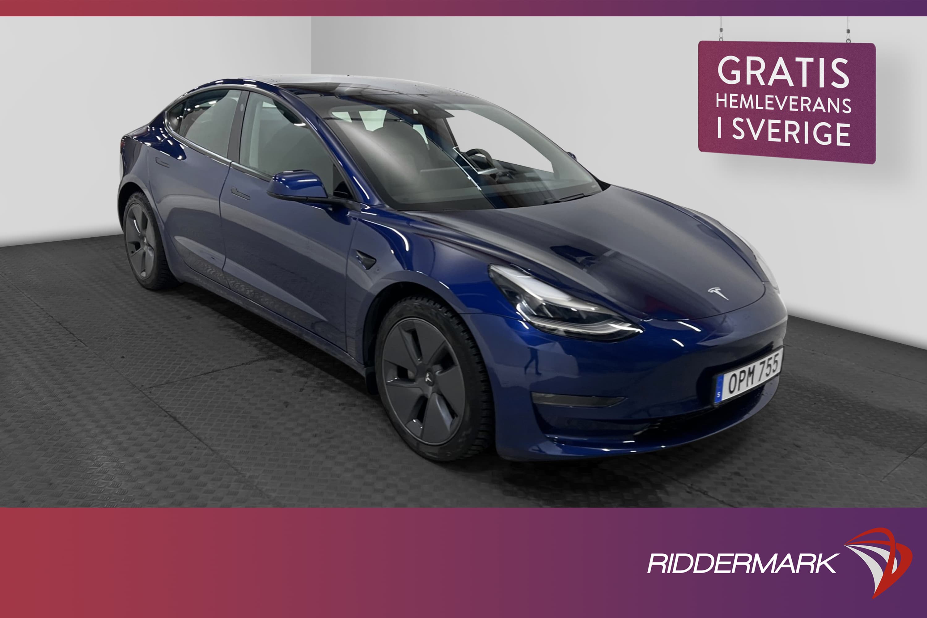 Tesla Model 3 Long Range AWD 440hk