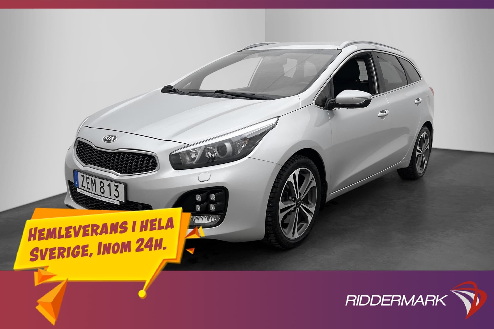 Kia Ceed Sportswagon 135hk GT-Line Kamera Navi Dragkrok