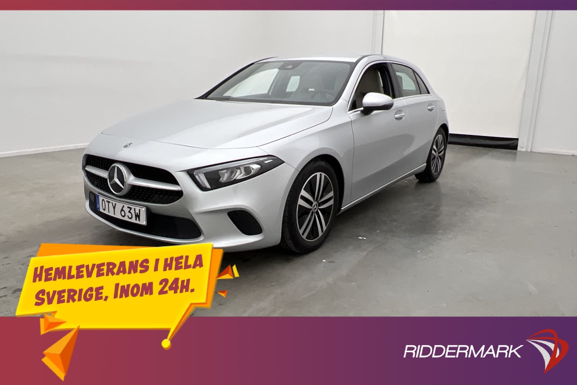 Mercedes-Benz A 180 136hk Urban Kamera Skinn Farthållare